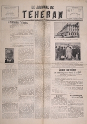 Le Journal de Teheran. 30 Sept. 1935.    :  . ,  ,  ..        . . 909. . 3. . 222. . 72.